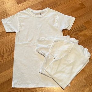 3 pack Hanes white t-shirts small